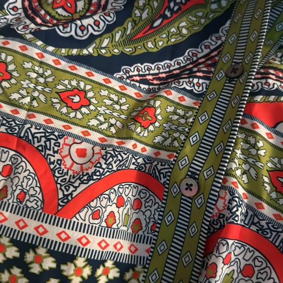 Gretchen Scott Patterned Blouse - Picture 2 of 2